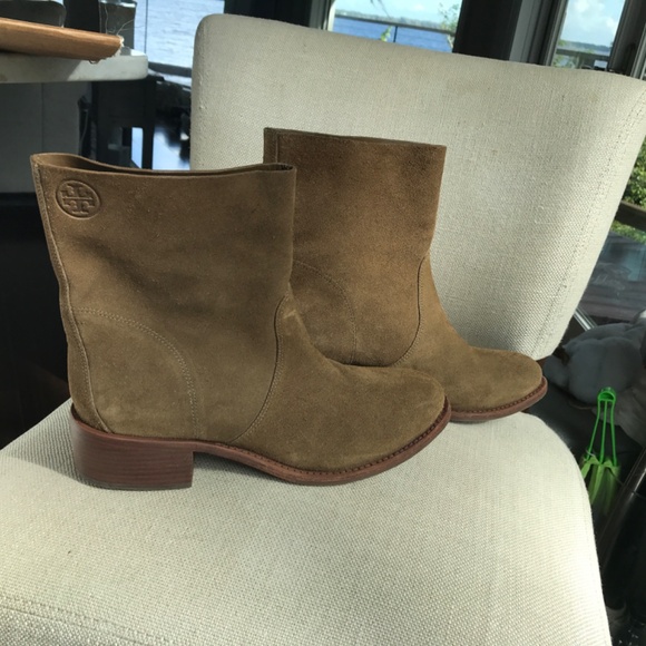 Tory Burch Leather boots women’s Size 10 - Picture 2 of 8